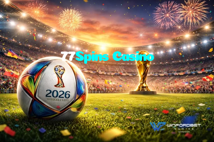 77Spins Casino casino presented on mobile device in Pakistan with slots and live games