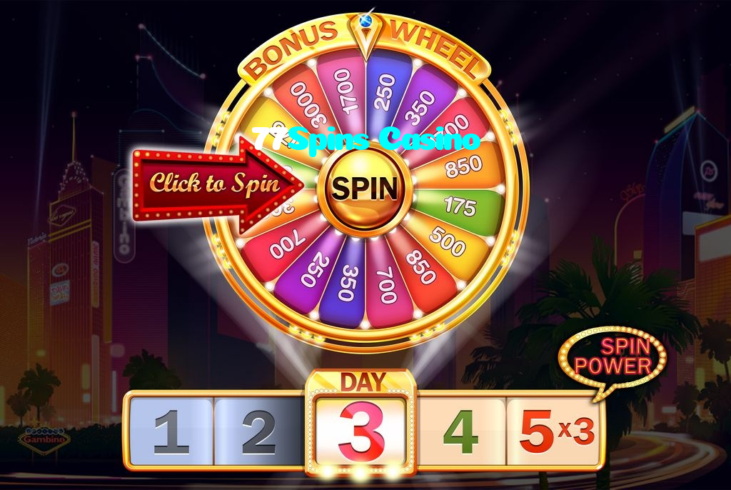 77Spins Casino خوش آمدید بونس +600% پیشکش موبائل ایپ کے پروموشن سیکشن میں دکھائی دیتی ہے۔